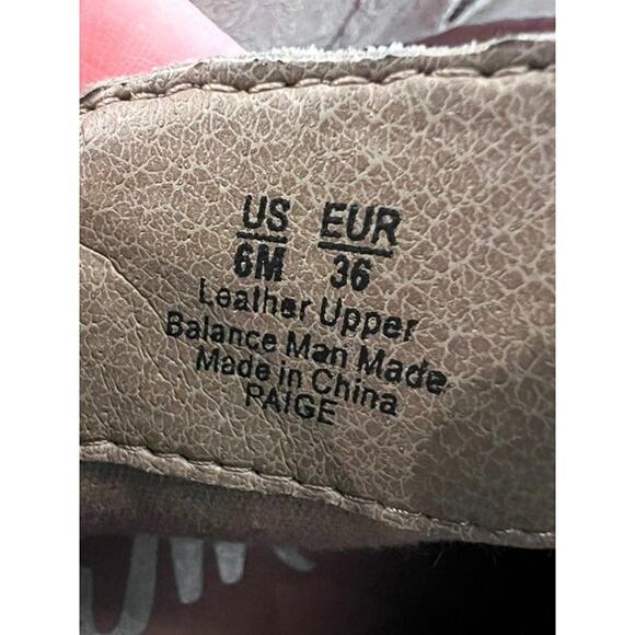 Sam Edelman Paige Fringe Ankle Booties Taupe Suede boots size 6 - Picture 8 of 12